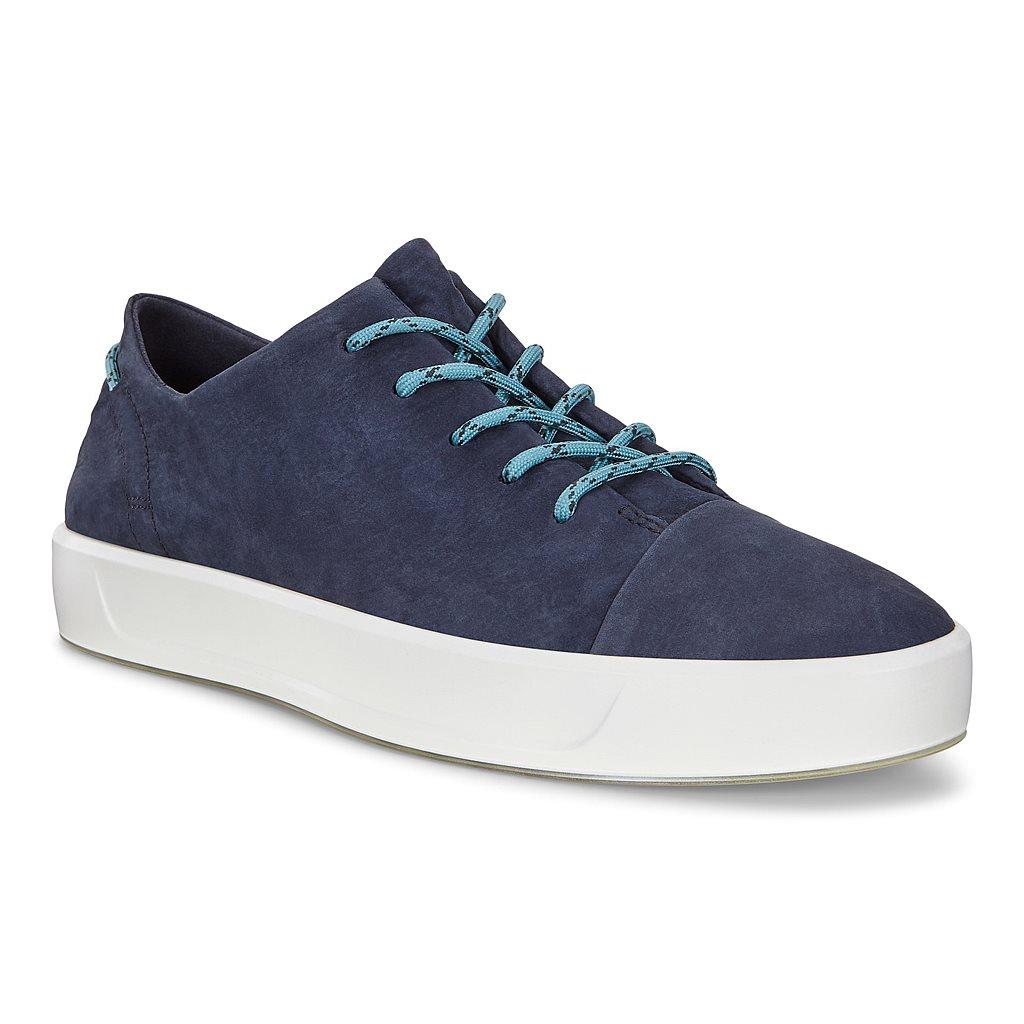 Baskets Ecco Soft 8 Homme Bleu 2046-EJMDX